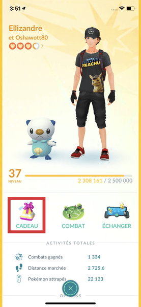 Pokémon GO > Envoyer et Recevoir des cadeaux - Pokébip.com