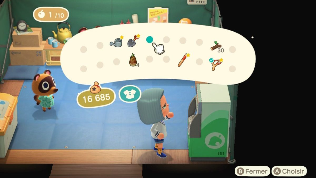 [GUIDE] Agrandir son inventaire dans Animal Crossing New Horizons