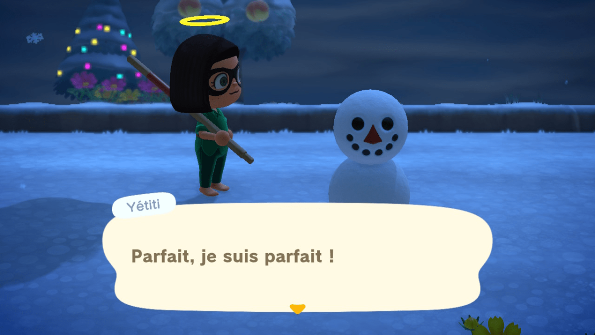 [GUIDE] Yétiti, le bonhomme de neige dans Animal Crossing New Horizons Margxt