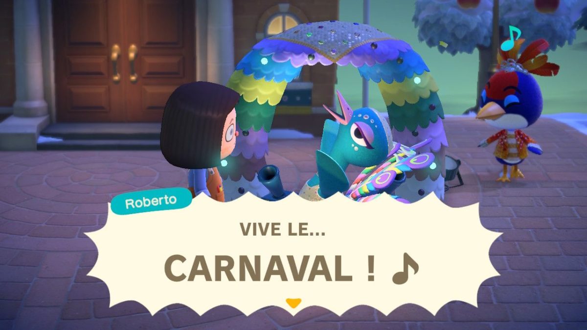 [GUIDE] Roberto et le Carnaval dans Animal Crossing New Horizons Margxt