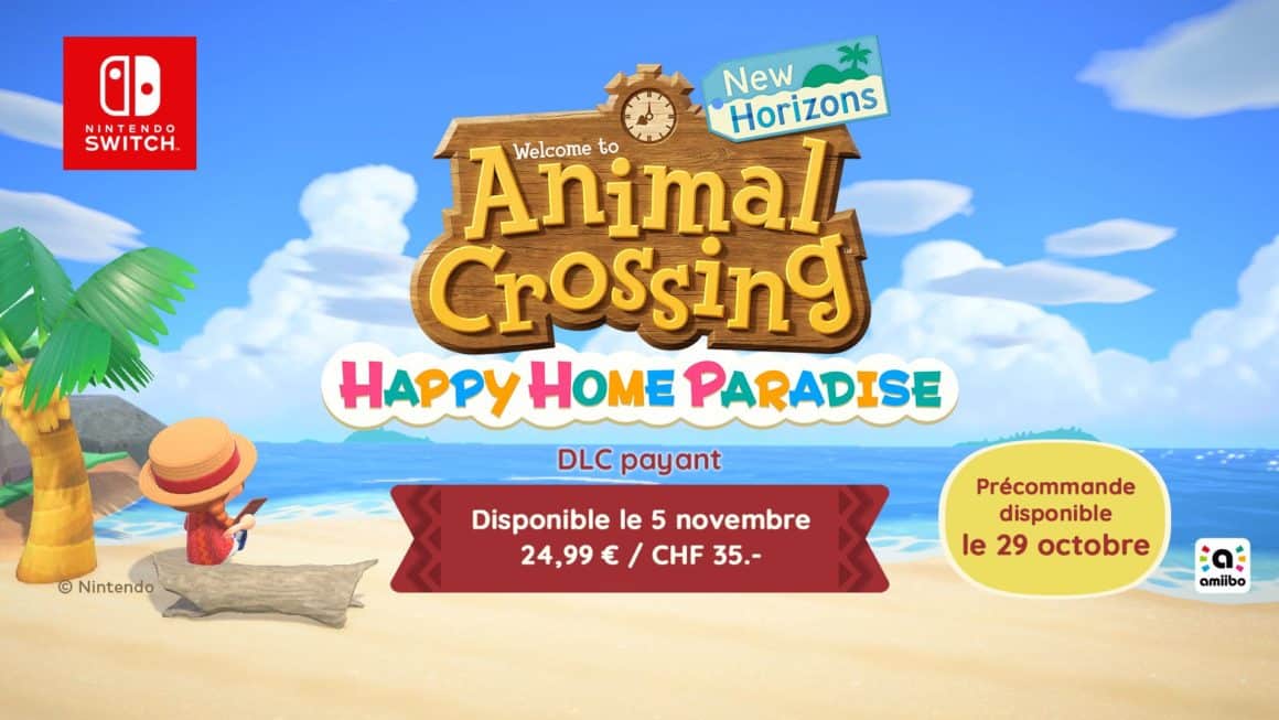 Animal Crossing New Horizon: Mise à Jour 5.0 et DLC