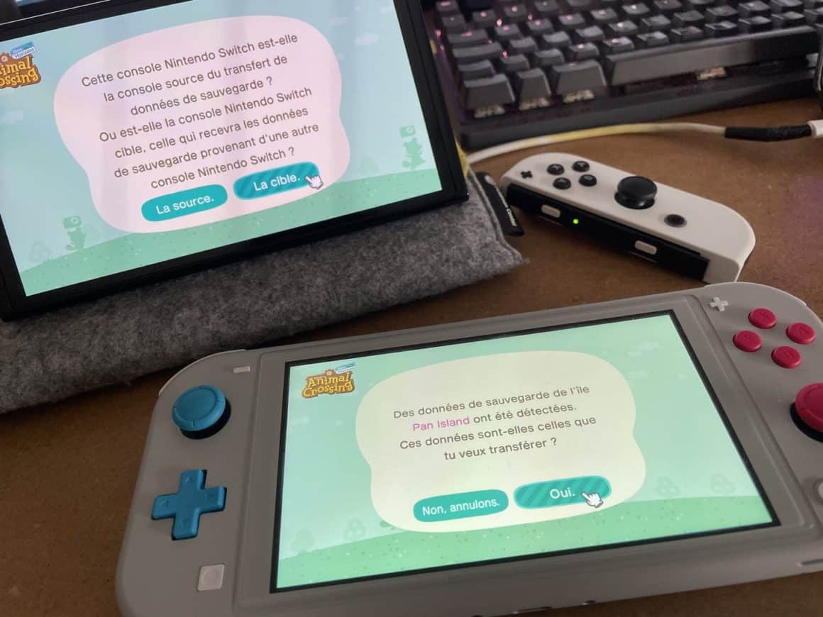 Nintendo Switch : le transfert de jeux sur carte SD est enfin possible