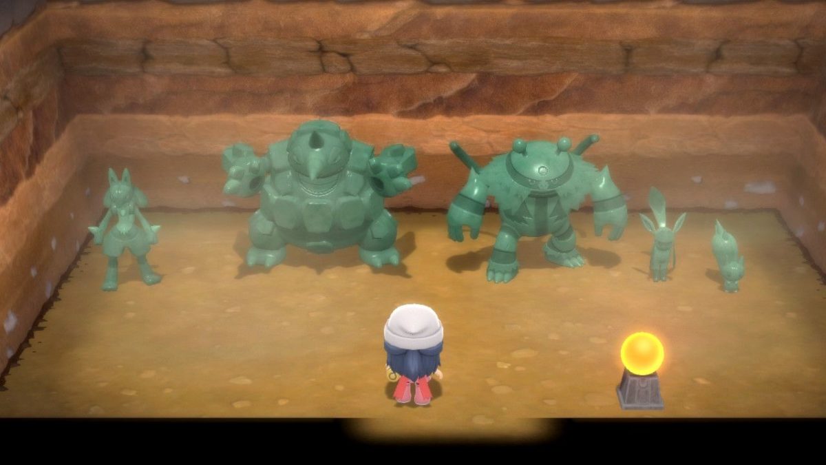 Récupérer encore des statues en cadeau mystère dans Pokémon Diamant