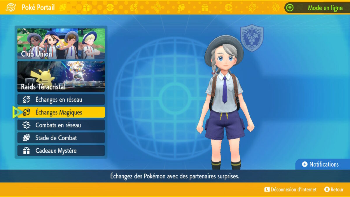 Faire des échanges de Pokémon dans Pokémon Écarlate et Violet