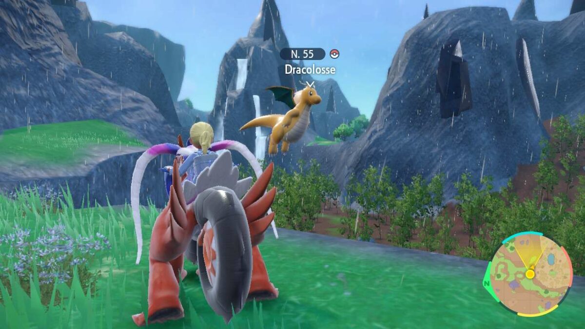 Trouvez et capturez le Dracolosse fixe dans Pokémon Écarlate et Violet