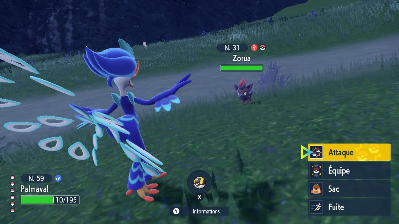 Capturer Zorua dans Pokémon Écarlate et Violet - Margxt