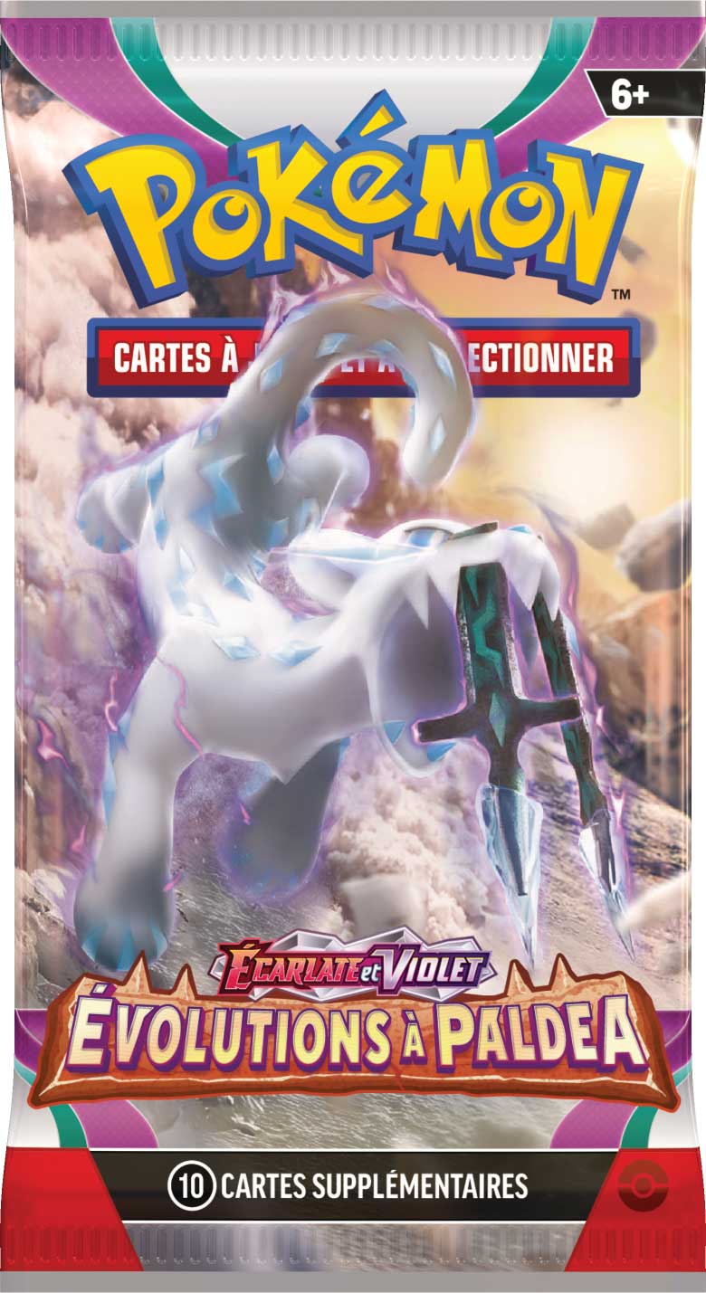 Vue d'ensemble de l'extension  JCC Pokémon : Écarlate et Violet