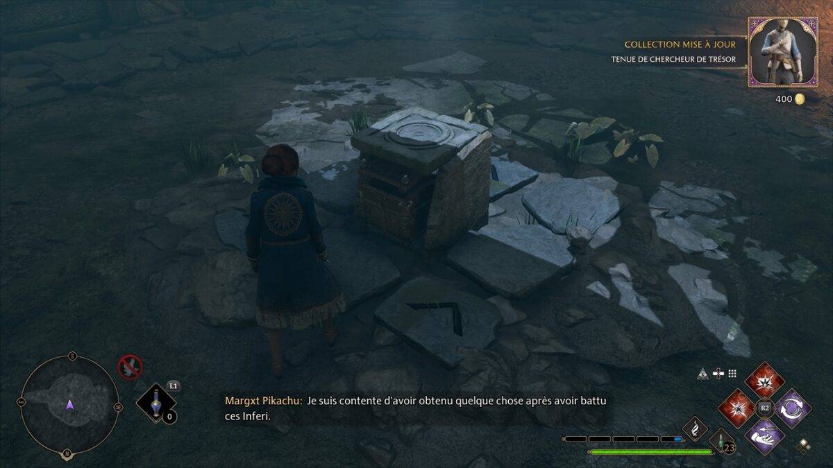 Solution Le trésor du tombeau maudit dans Hogwarts Legacy
