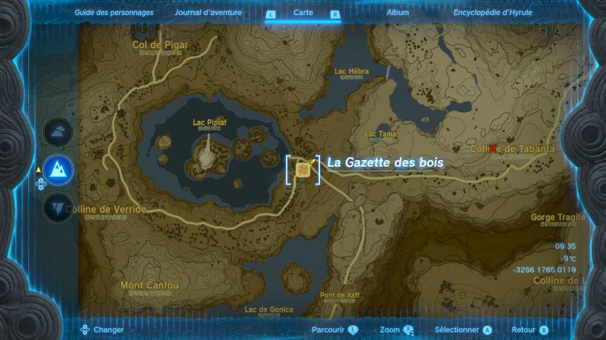 Carte, emplacements des fées et comment les débloquer dans Zelda