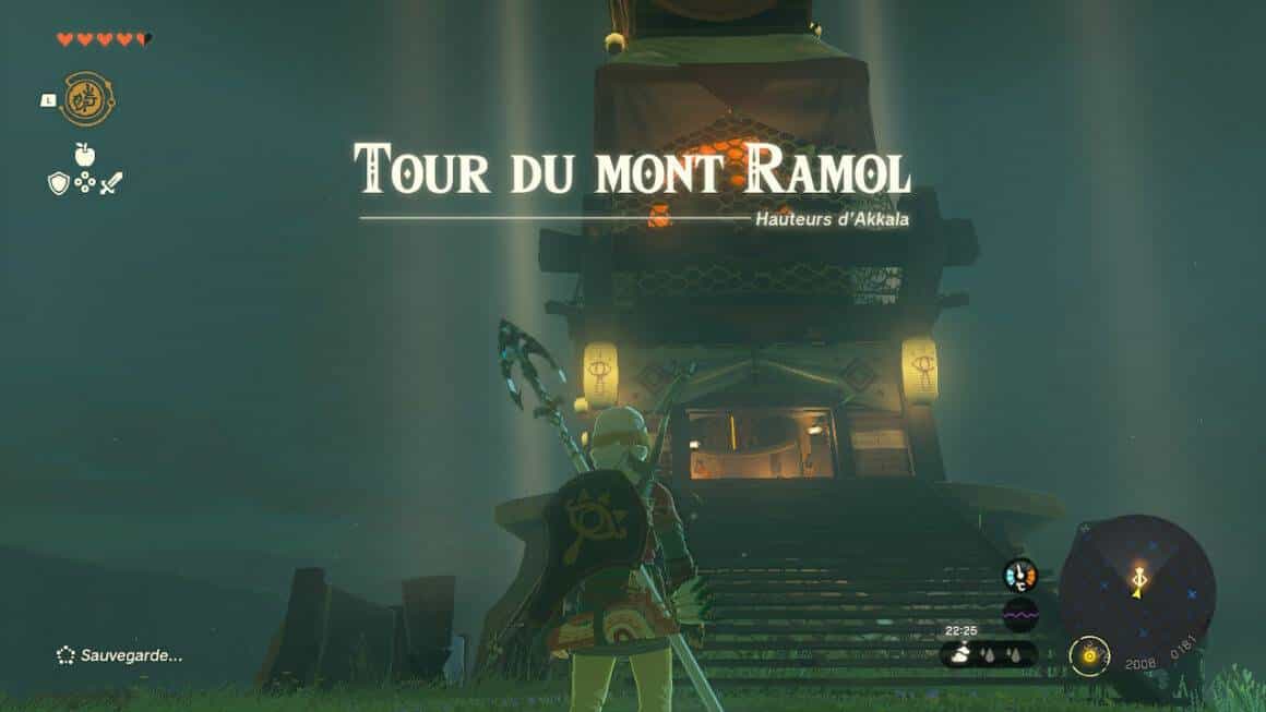 tour de la reconnaissance zelda