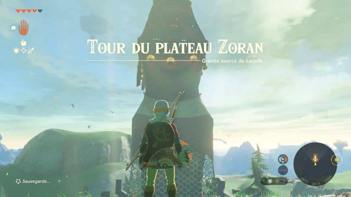 tour de la reconnaissance zelda