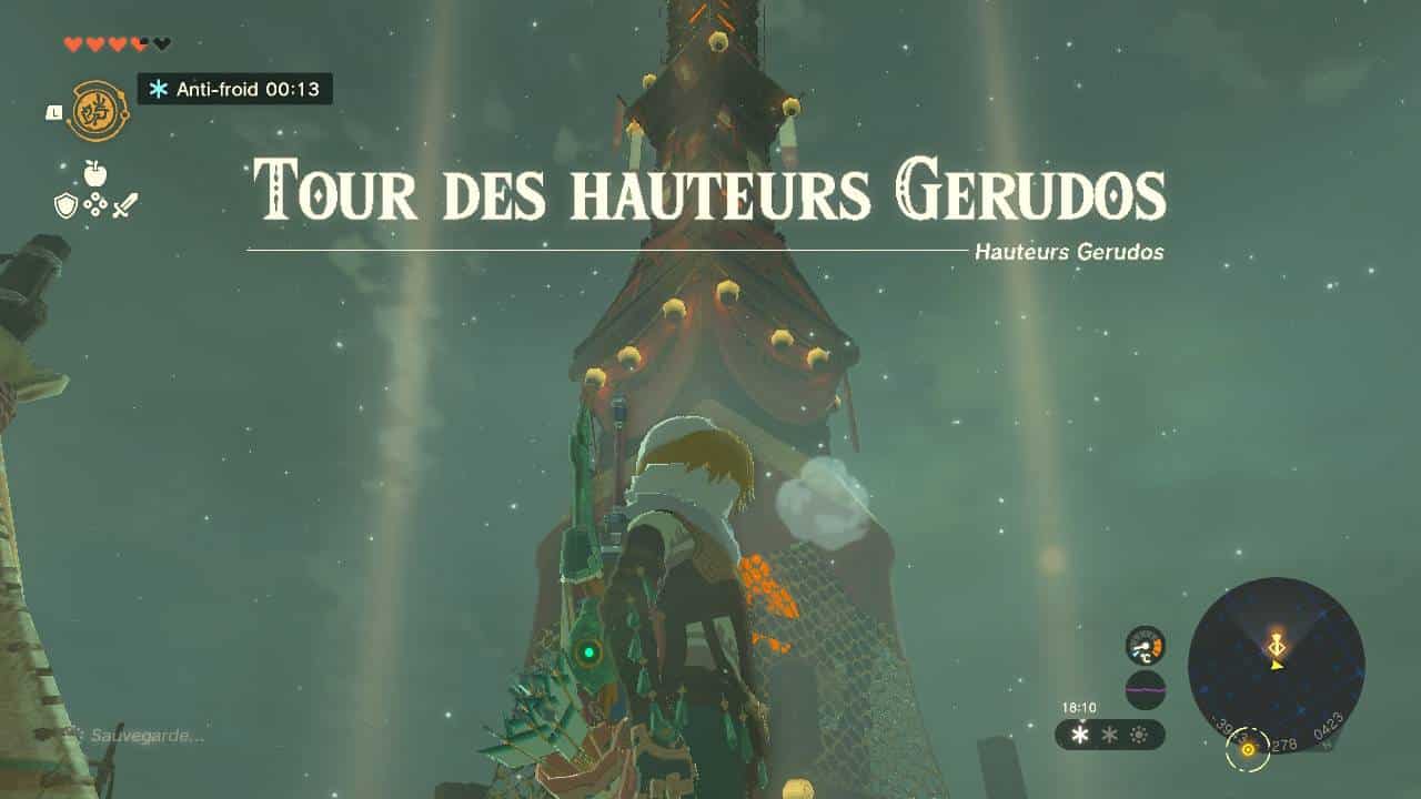 tour de la reconnaissance zelda