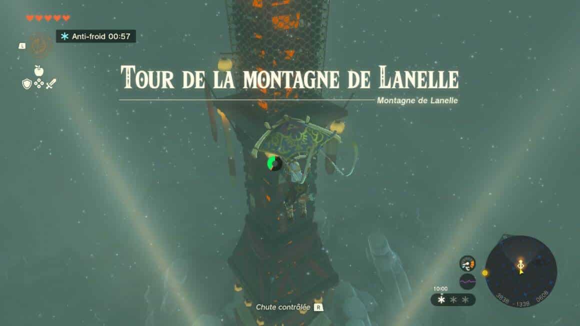 tour de la reconnaissance zelda