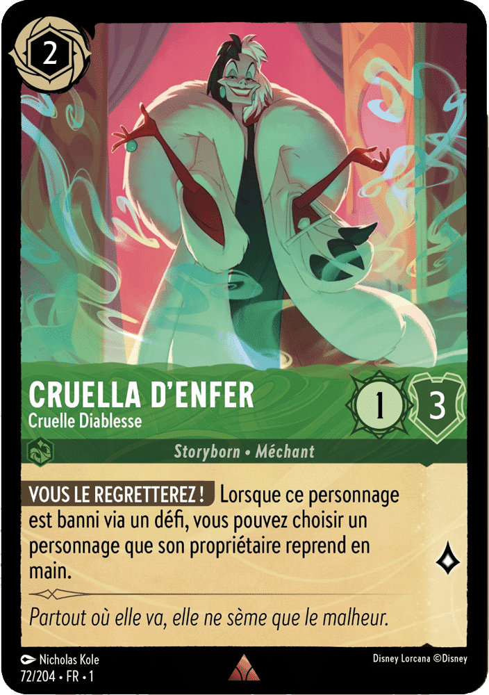 Belle, Etrange demoiselle - Lorcana TCG