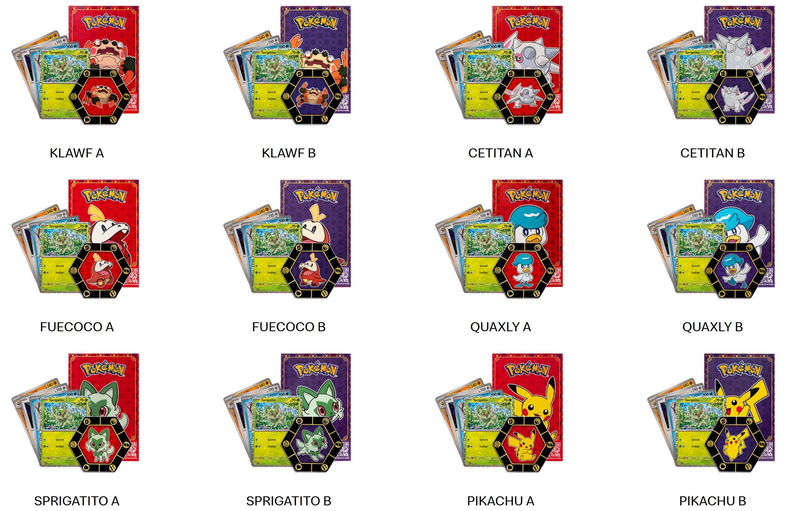 Les cartes McDonald's du JCC Pokémon se montrent pour une sortie
