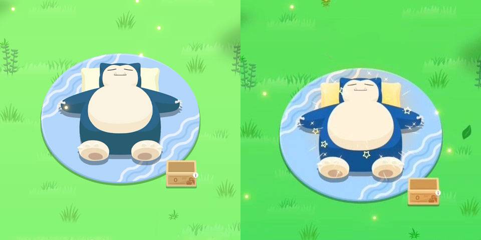 Les différentes couleurs de Ronflex dans Pokémon Sleep - Margxt