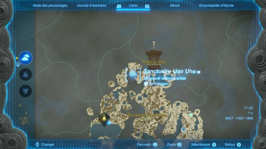 Liste des sanctuaires et où les trouver dans Zelda : Tears of the Kingdom