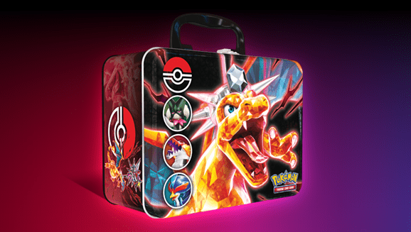 Une valise Paldea avec Dracaufeu Téracristal pour le JCC Pokémon