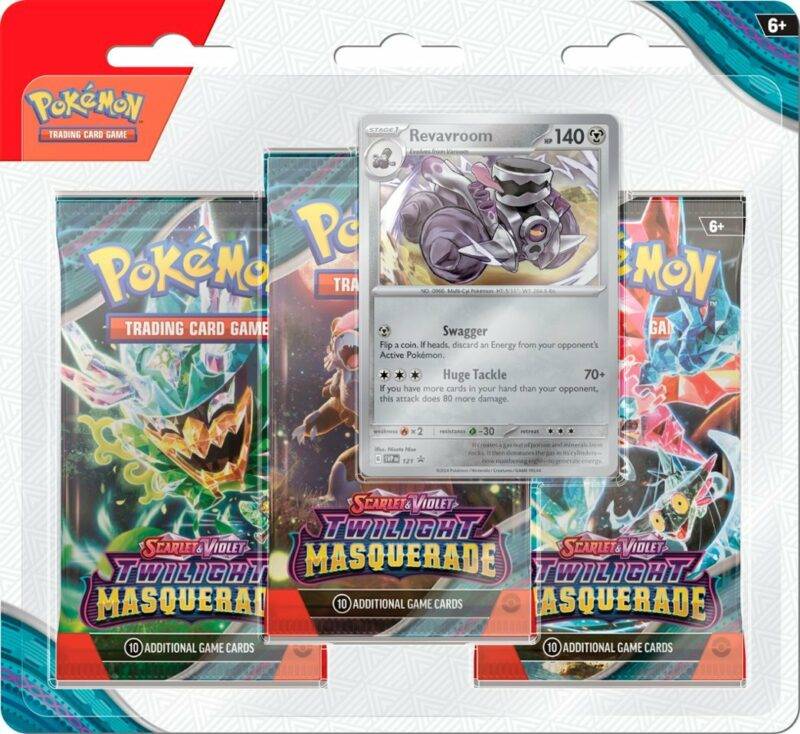 Coffret 10 Cartes Pokémon – Galeking 122/167 Reverse – Écarlate Violet Mascarade Crépusculaire